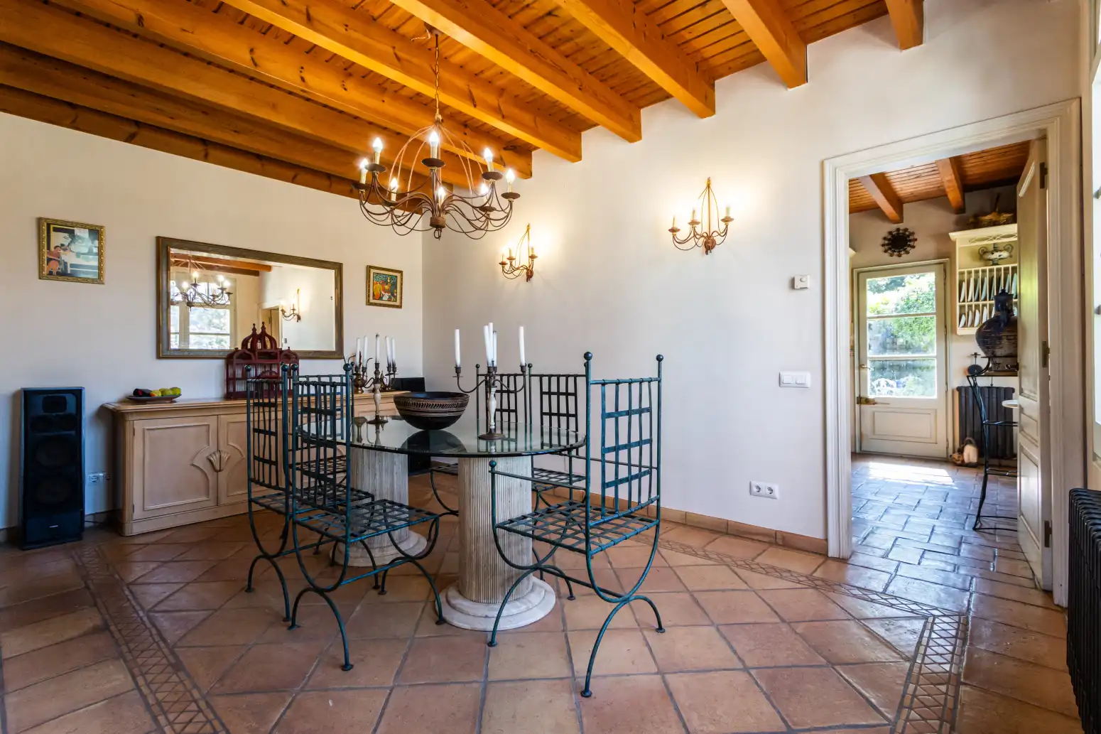 Dining room of Houses for sale in Matadepera  with Heating and Swimming Pool