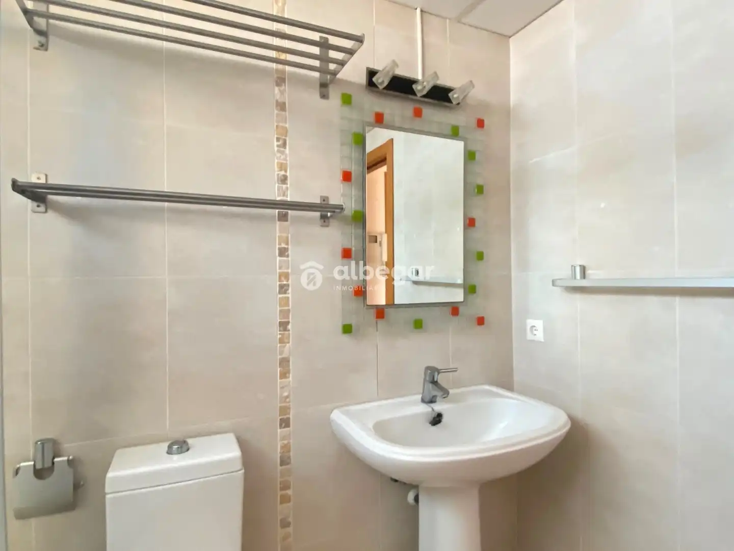 Badezimmer von Wohnung zur Miete in Valencia mit Terrasse