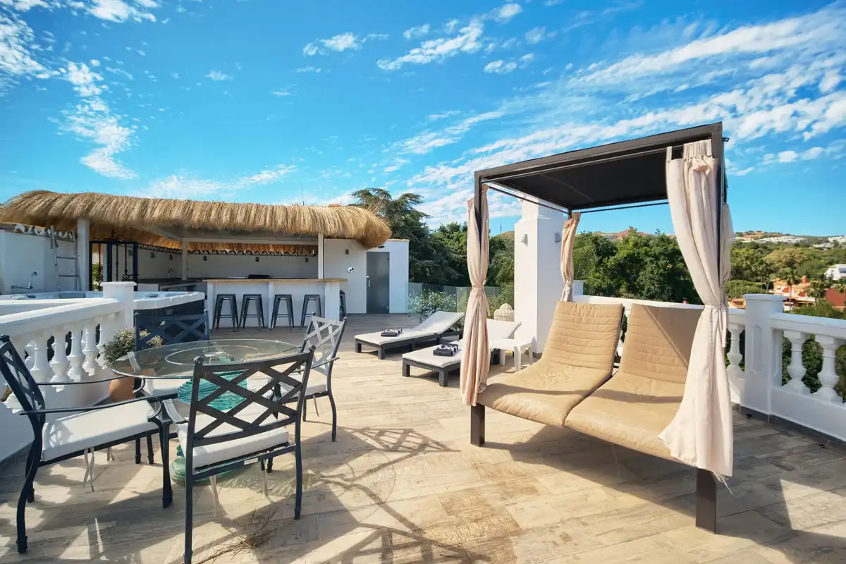 Terrace of Houses for sale in Mijas  with Air Conditioner, Heating and Private garden