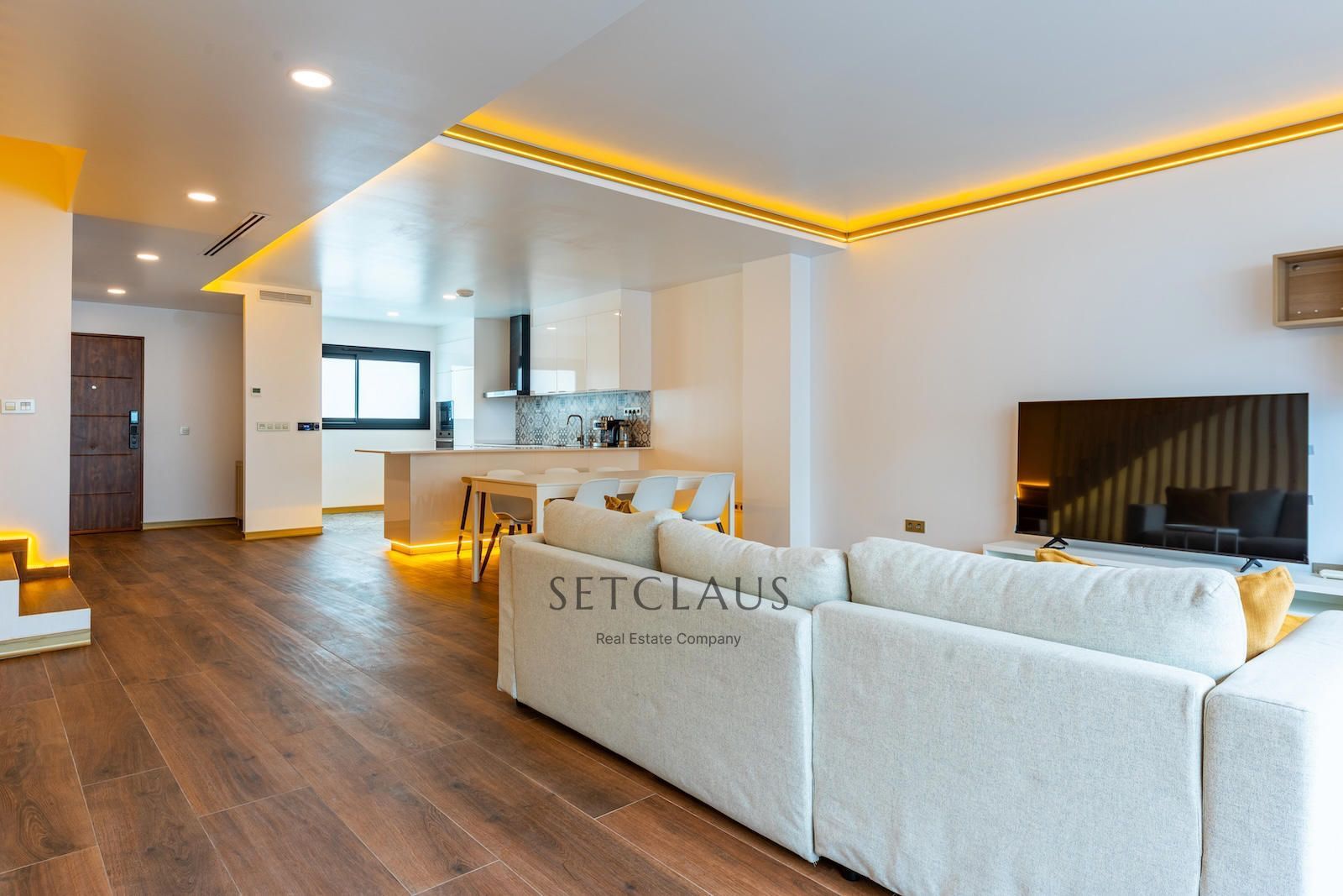 Living room of Single-family semi-detached for sale in Montgat  with Air Conditioner, Heating and Private garden