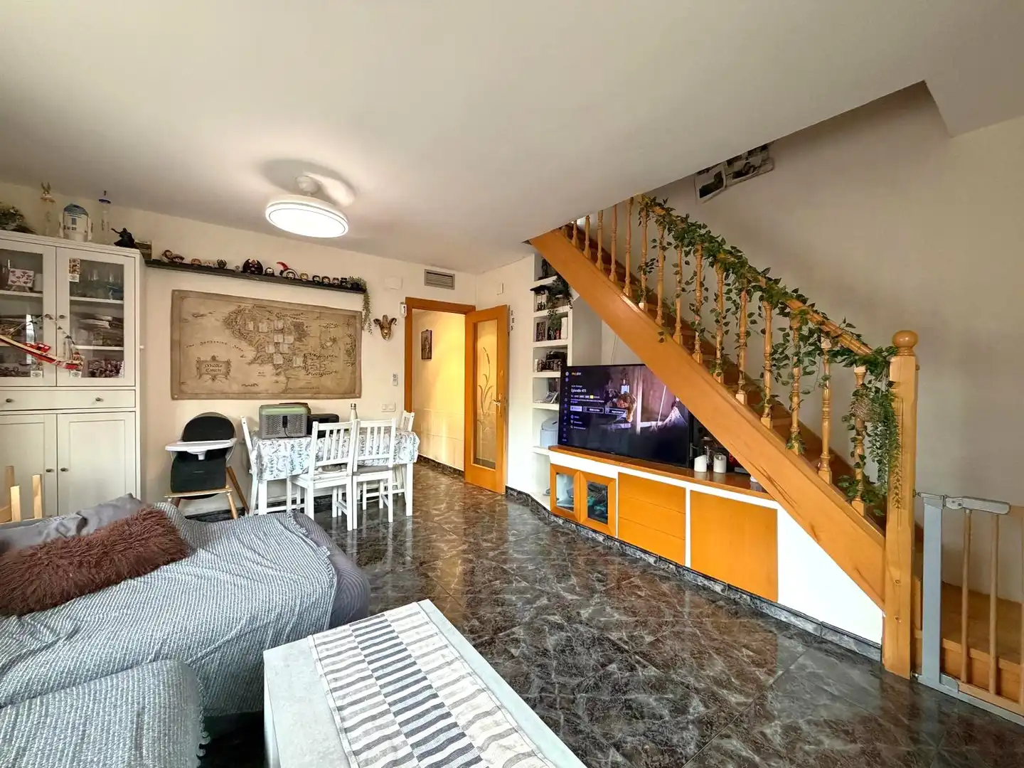 Sala d'estar de Pis en venda en Terrassa amb Aire condicionat, Calefacció i Terrassa
