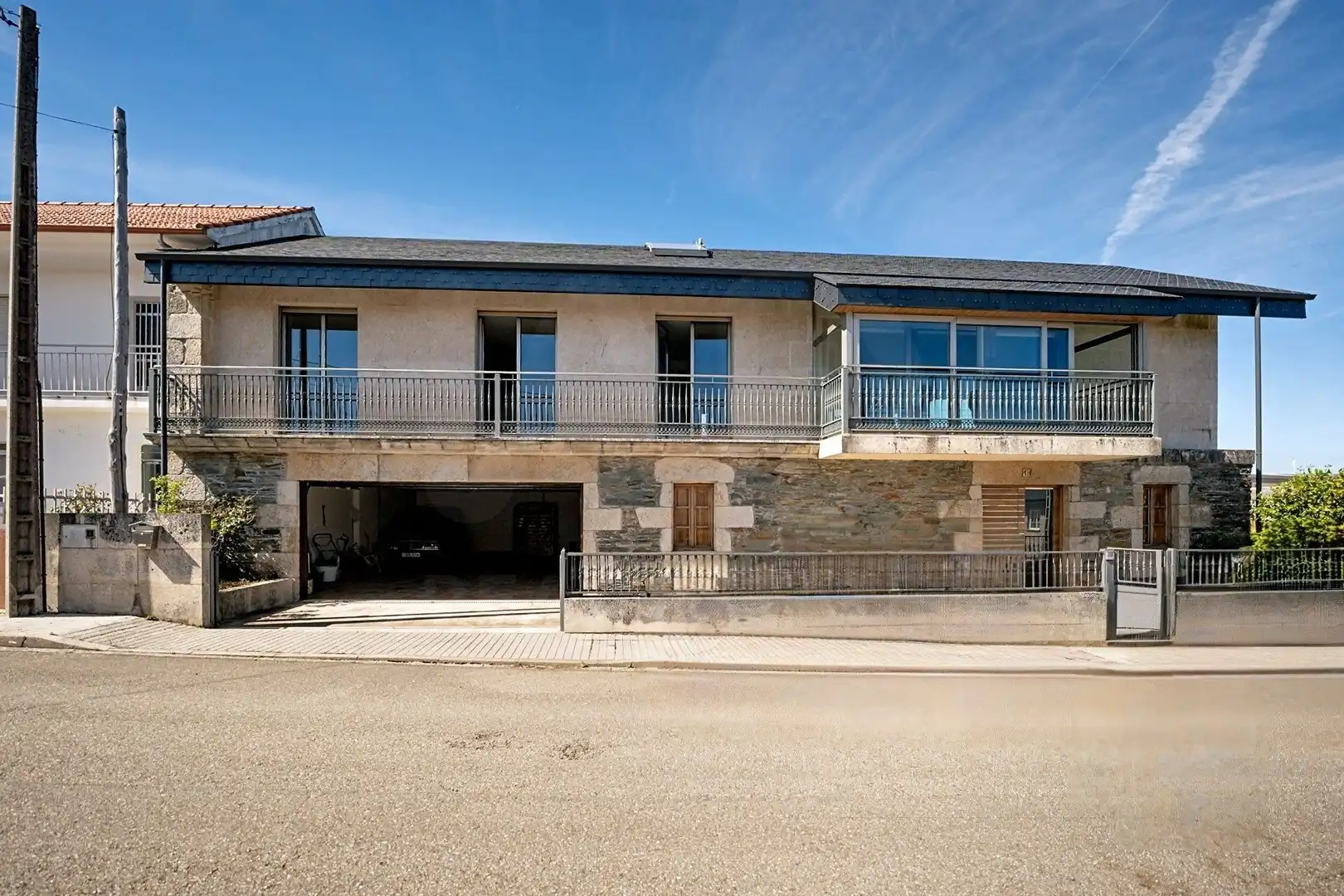 Vista exterior de Casa o xalet en venda en Beariz amb Calefacció i Terrassa