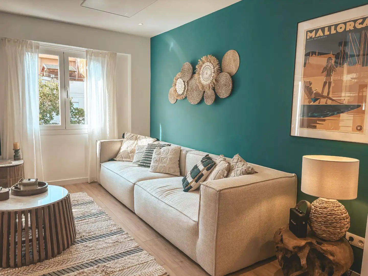 Sala de estar de Apartamento en venta en  Palma de Mallorca con Aire acondicionado, Trastero y Amueblado