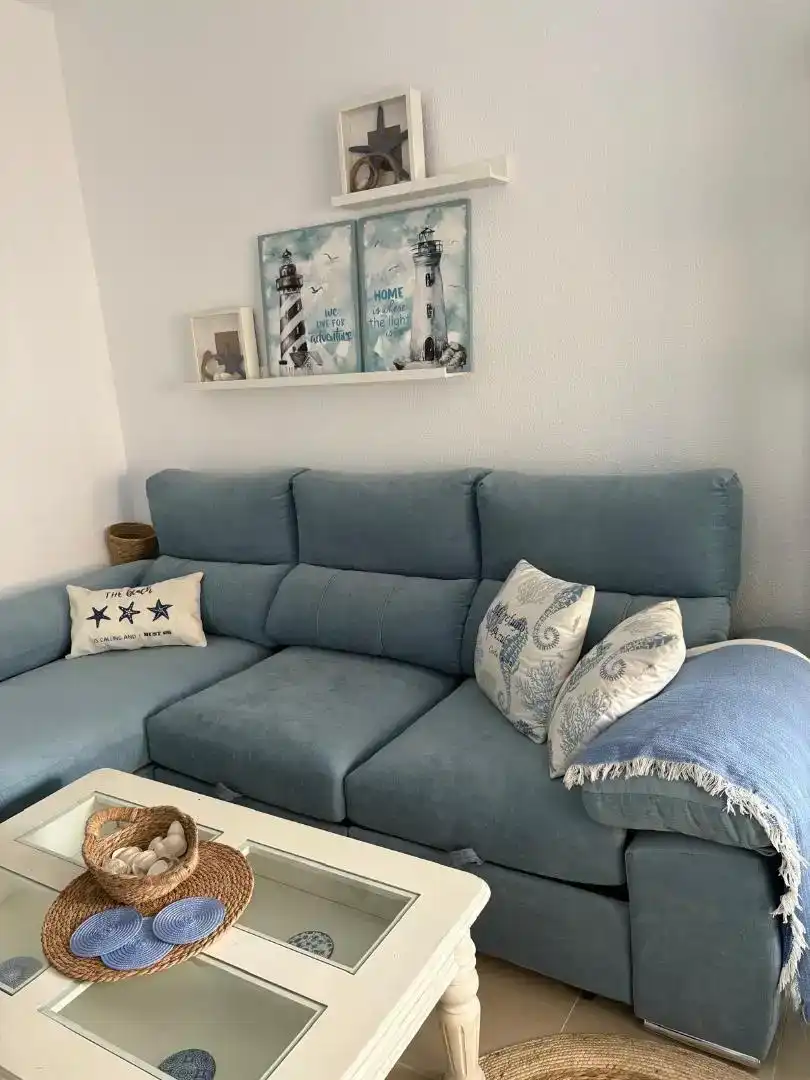 Sala d'estar de Pis de lloguer en Costa Ballena - Largo Norte