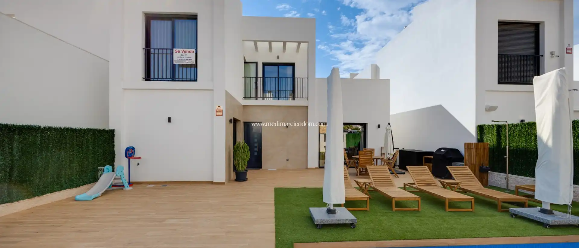Terraza de Casa o chalet en venta en Rojales con Aire acondicionado, Calefacción y Jardín privado