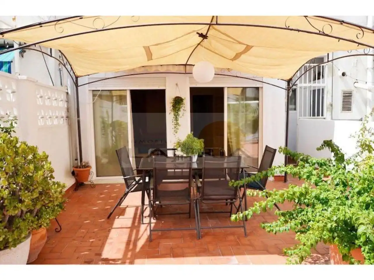 Terrasse von Wohnung zur Miete in Valencia mit Heizung, Terrasse und Möbliert