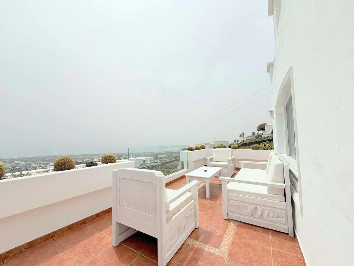 Terrassa de Casa o xalet en venda en Tías amb Aire condicionat, Jardí privat i Terrassa