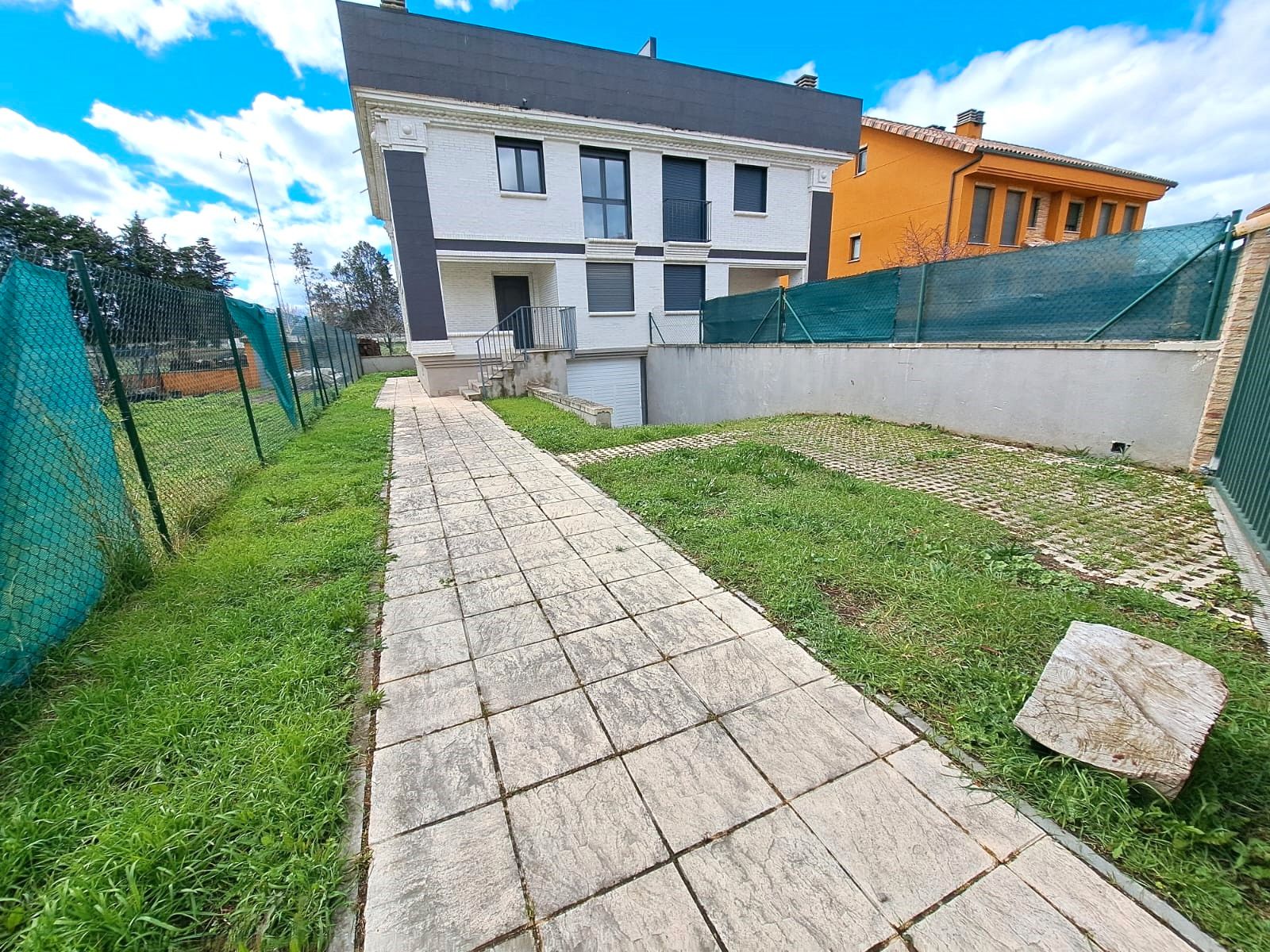 Exterior view of Single-family semi-detached for sale in Casalarreina  with Private garden and Terrace