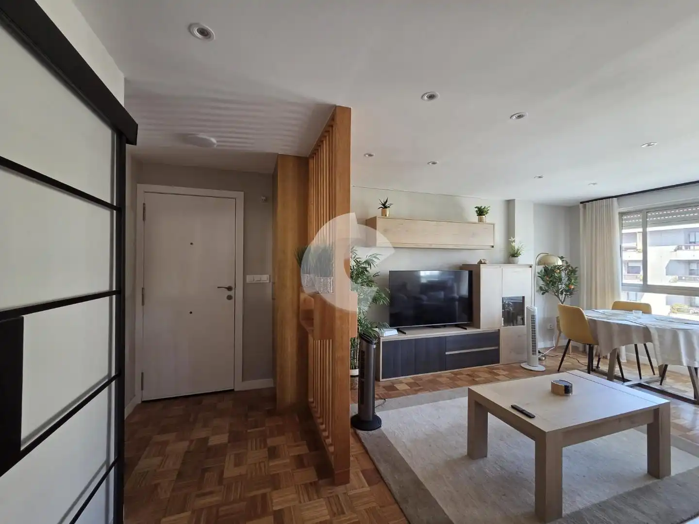 Living room of Flat for rent in Vigo   with Heating and Furnished