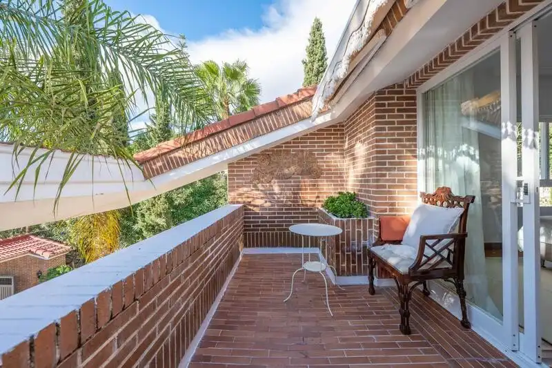 Terrace of Houses for rent in Estepona  with Air Conditioner, Private garden and Terrace