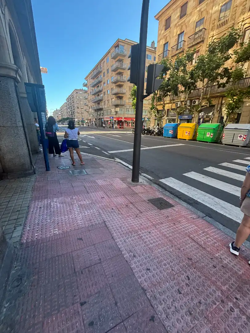 Vista exterior de Piso en venta en Salamanca con Calefacción, Amueblado y Horno