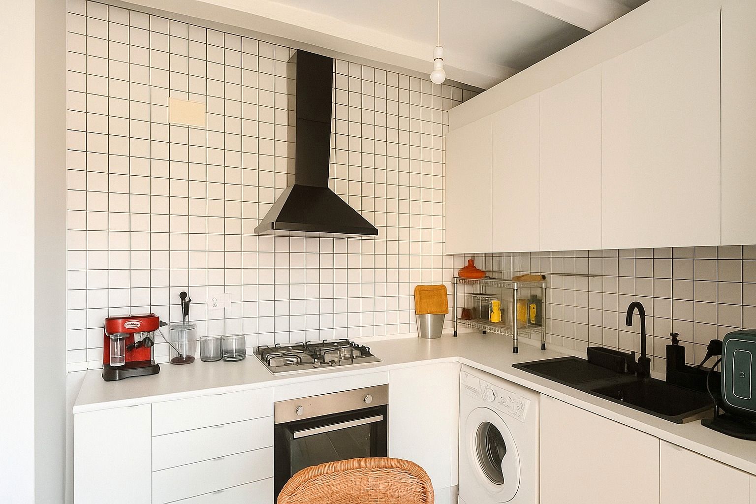 Cocina de Piso en venta en  Barcelona Capital con Calefacción y Balcón