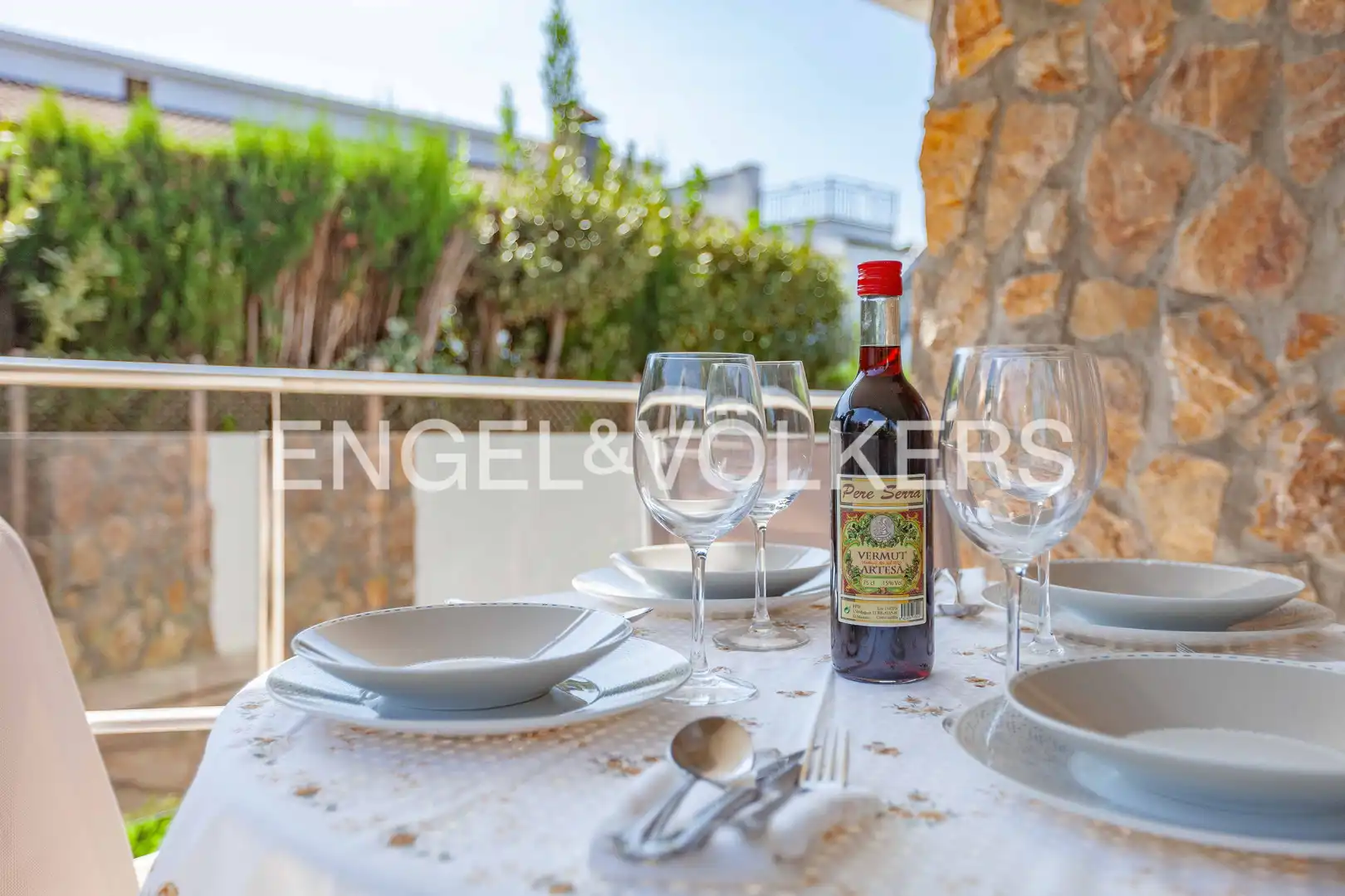 Terraza de Casa o chalet de alquiler en Llinars del Vallès con Aire acondicionado, Calefacción y Jardín privado