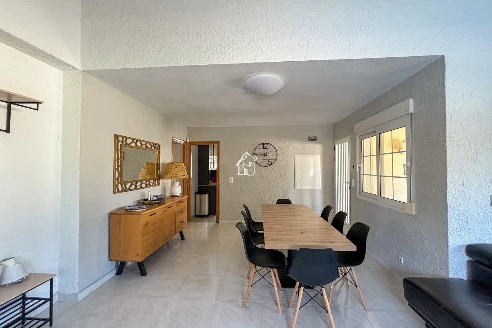Menjador de Casa o xalet de lloguer en Orihuela amb Aire condicionat, Jardí privat i Terrassa