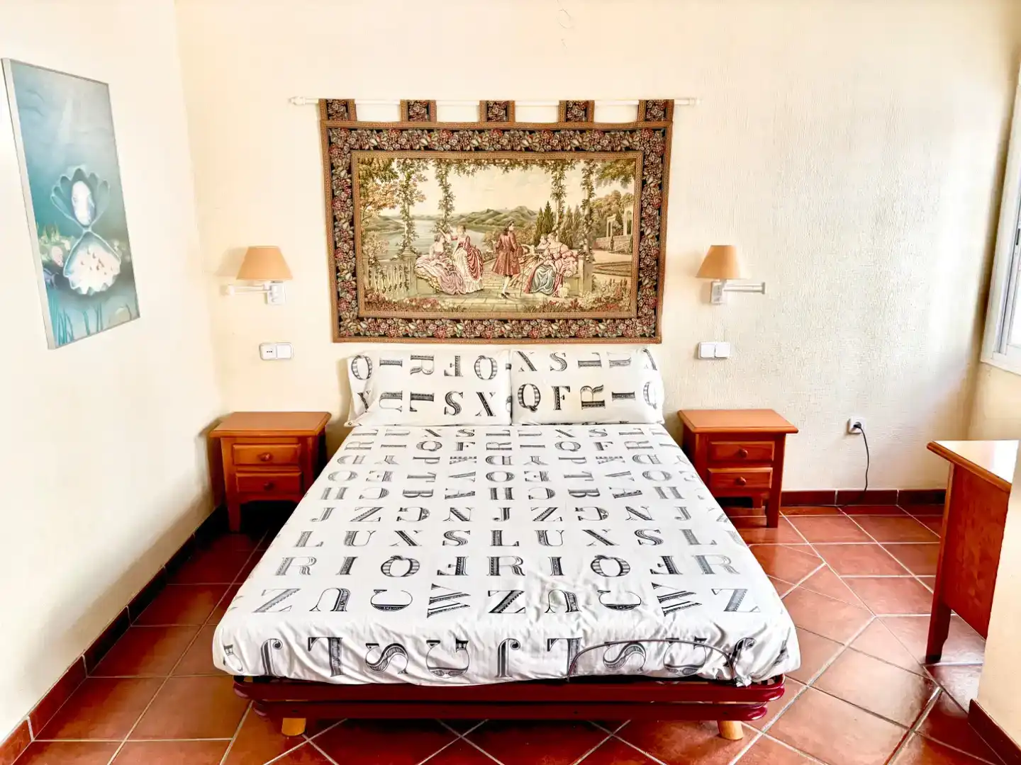 Bedroom of Flat for rent in Sanlúcar de Barrameda  with Air Conditioner