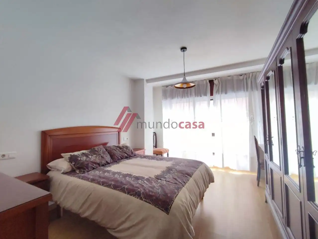 Schlafzimmer von Wohnung zur Miete in Ferrol mit Terrasse und Möbliert