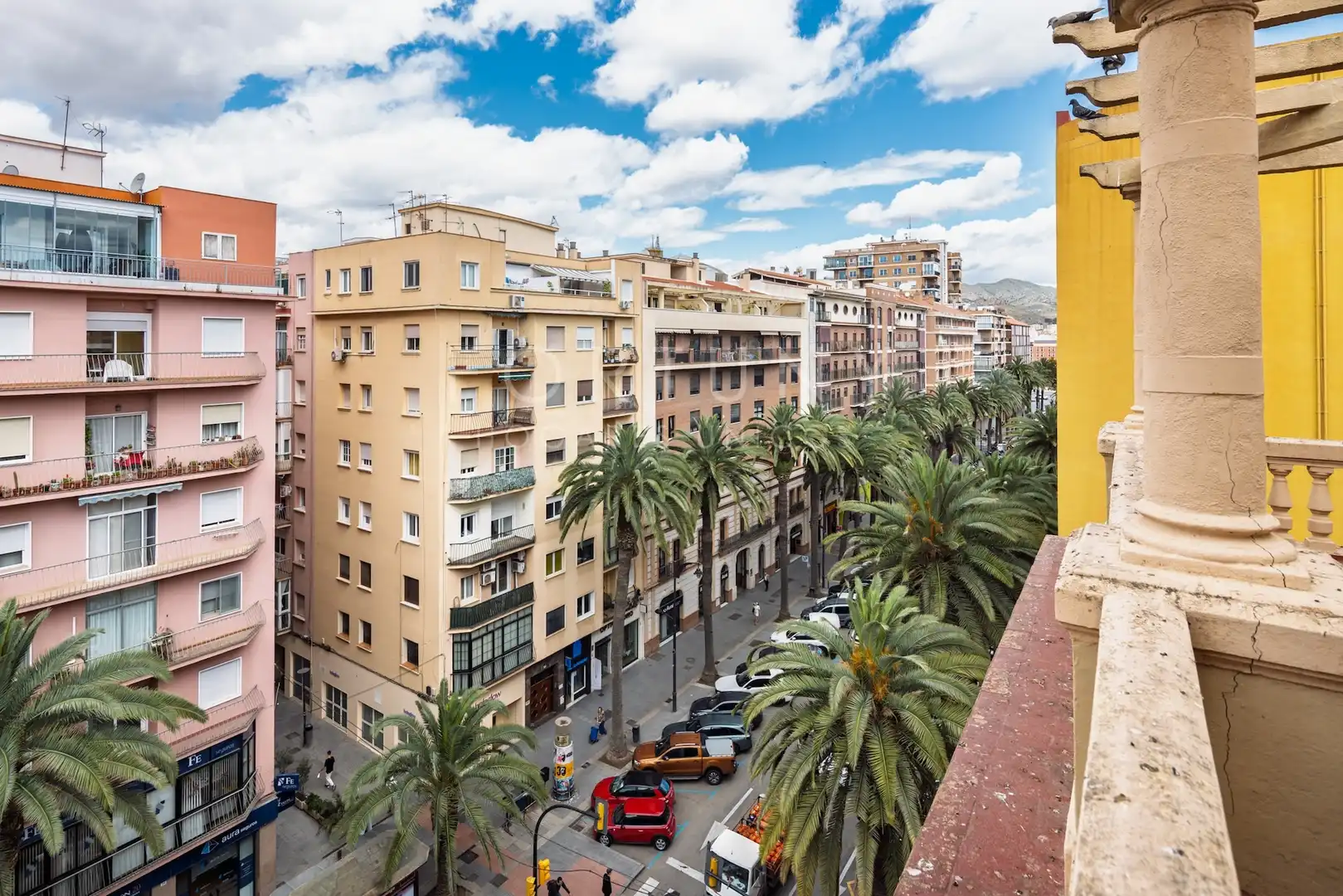 Außenansicht von Dachboden zum Verkauf in Málaga mit Klimaanlage, Terrasse und Abstellraum