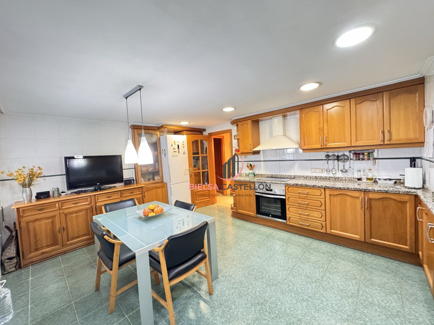 Cuina de Àtic en venda en Castellón de la Plana / Castelló de la Plana amb Aire condicionat, Calefacció i Terrassa