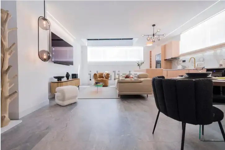 Sala de estar de Piso en venta en Alcobendas con Aire acondicionado, Calefacción y Lavadora