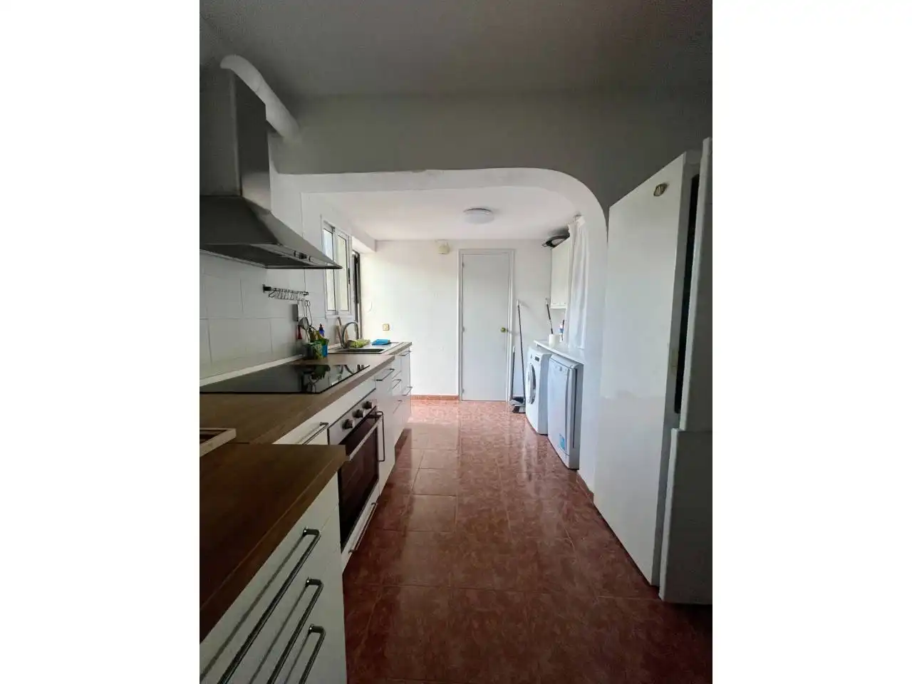 Cuina de Casa o xalet de lloguer en El Campello amb Aire condicionat, Terrassa i Moblat