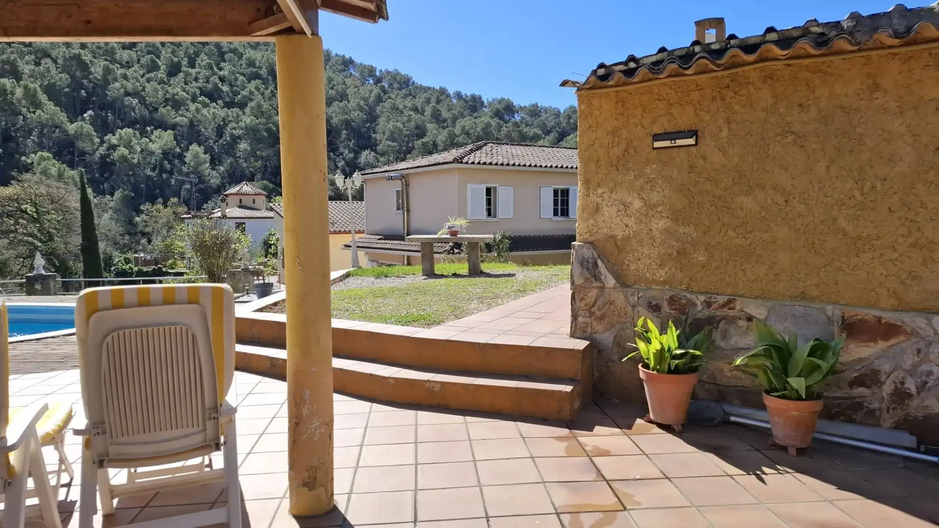 Terrassa de Casa o xalet en venda en Cervelló amb Calefacció, Terrassa i Piscina
