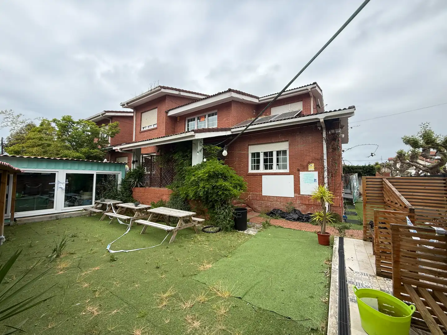 Exterior view of Detached homes for sale in Castrillón  with Private garden, Terrace and Balcony