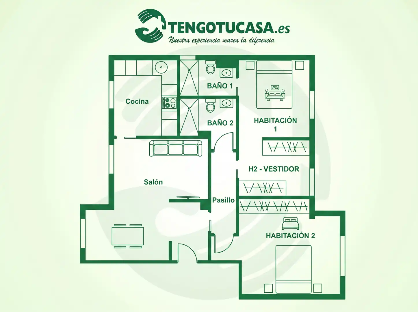 Flat for sale in Madrid  with Air Conditioner, Furnished and Oven