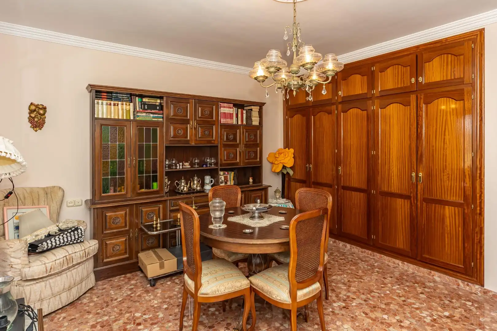 Dining room of Houses for sale in Aldeire  with Air Conditioner, Heating and Balcony