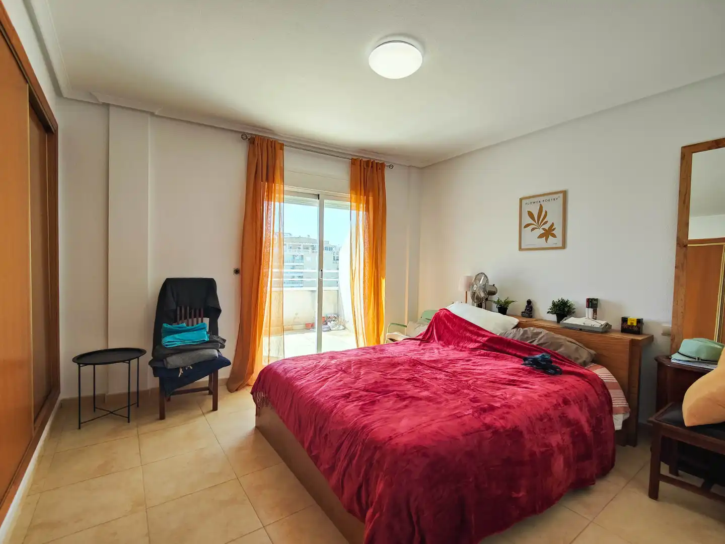 Schlafzimmer von Dachboden zur Miete in Torrevieja mit Terrasse, Möbliert und Ofen
