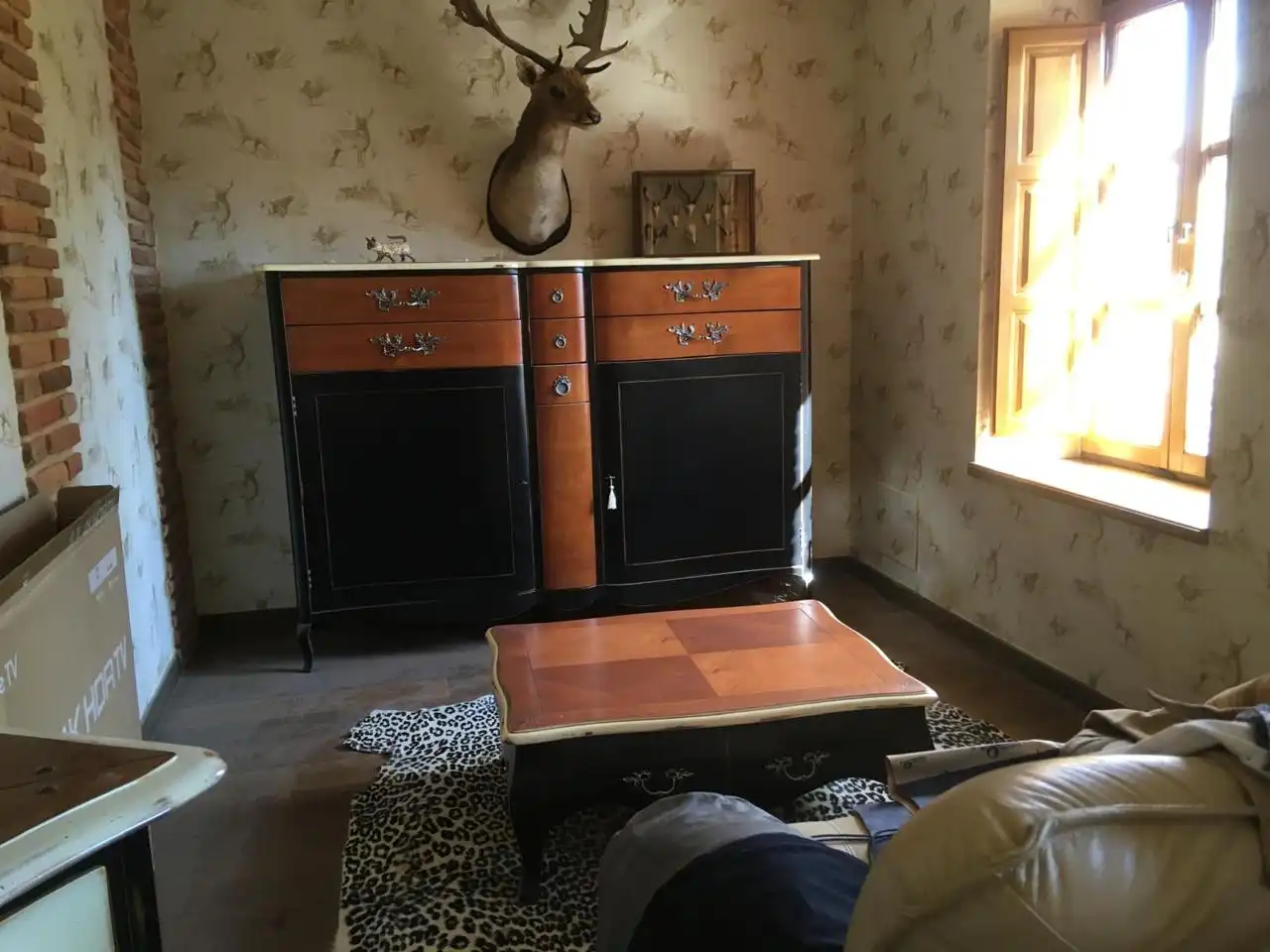 Sala d'estar de Casa adosada en venda en San Andrés del Rabanedo amb Aire condicionat, Calefacció i Jardí privat