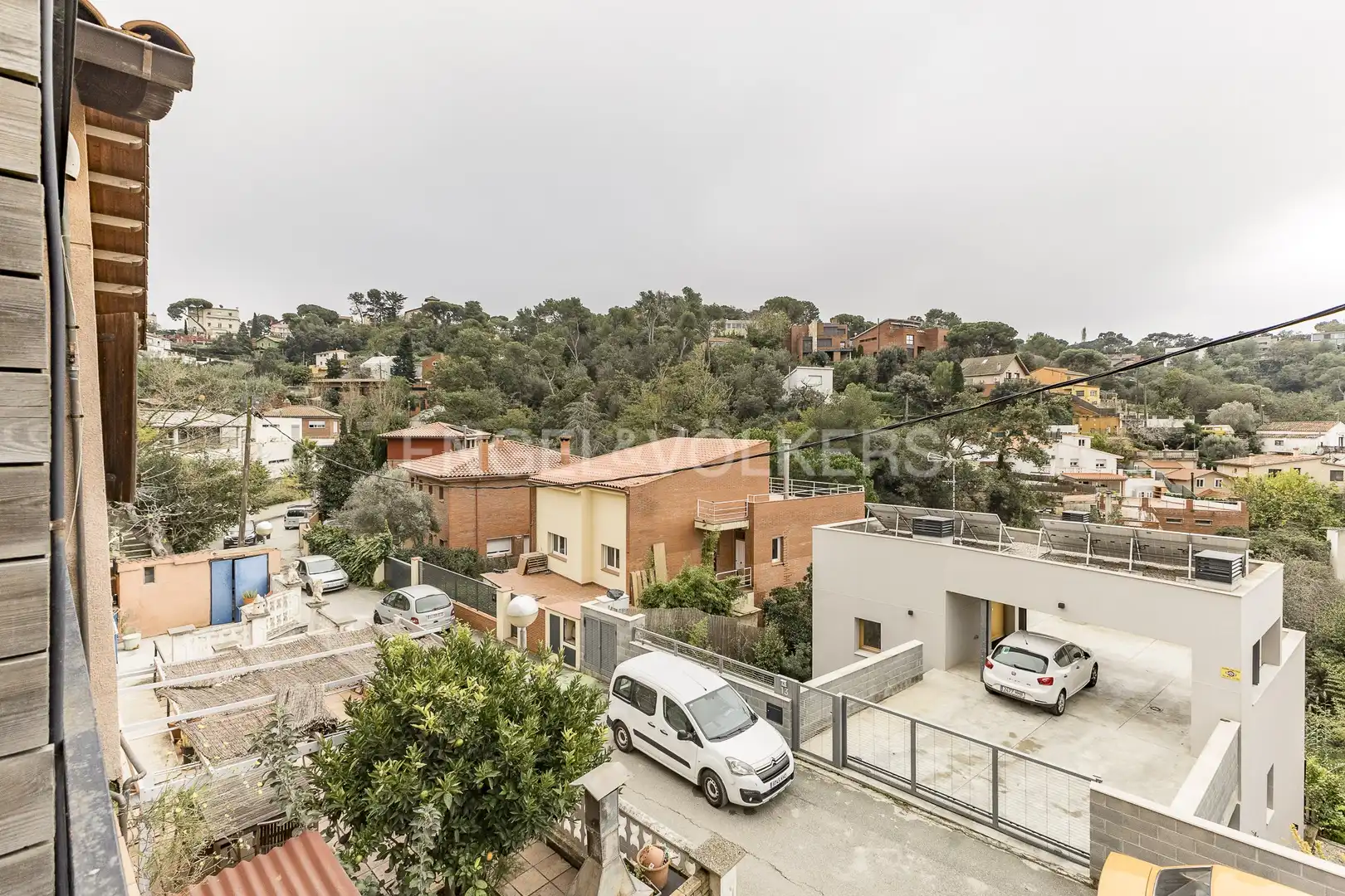 Vista exterior de Casa o chalet en venta en Barcelona con Aire acondicionado, Calefacción y Jardín privado