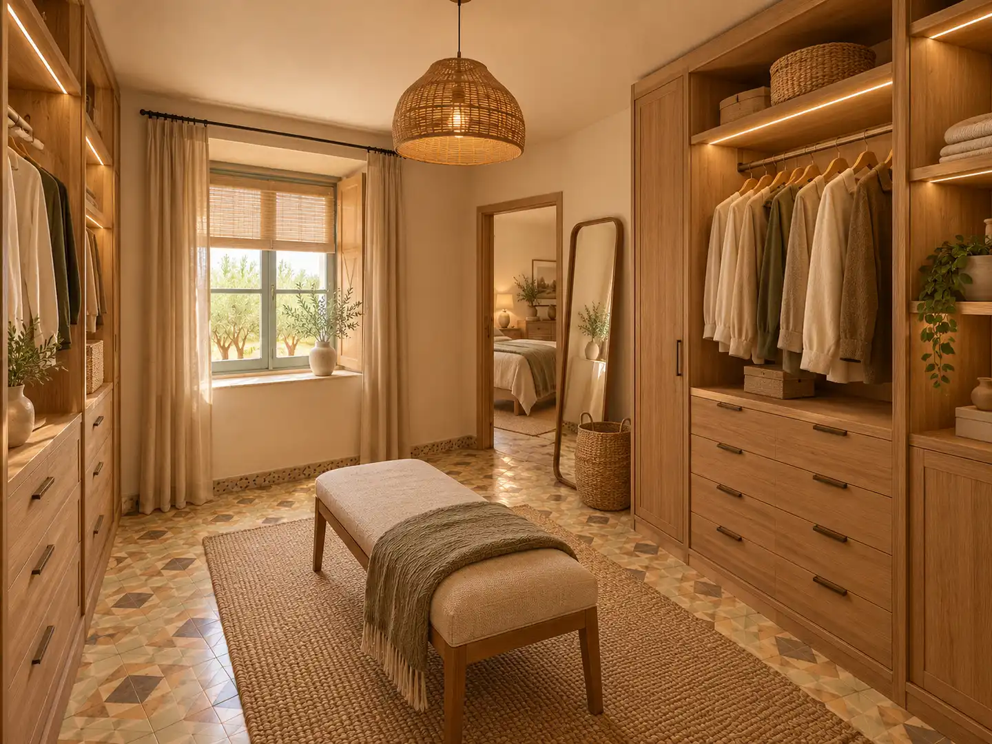 Schlafzimmer von Einfamilien-Reihenhaus zum Verkauf in Ciudad Real mit Privatgarten und Terrasse