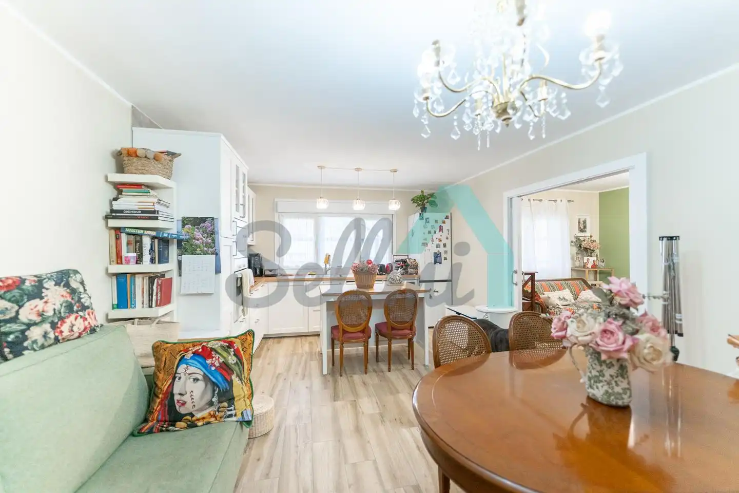 Dining room of Flat for rent in Gijón   with Furnished