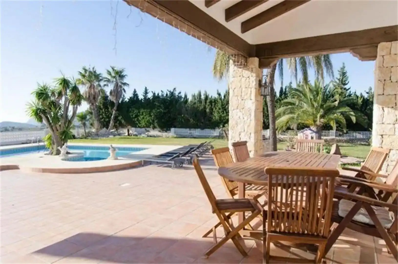 Jardí de Casa o xalet en venda en Benissa pueblo  