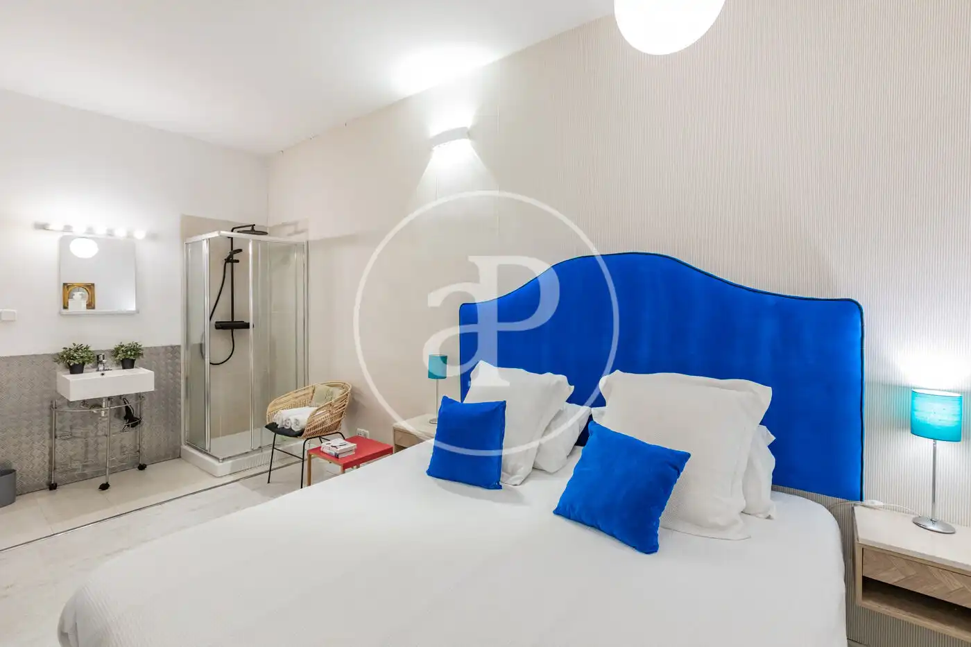Bedroom of Flat for rent in Madrid  with Air Conditioner, Heating and Furnished