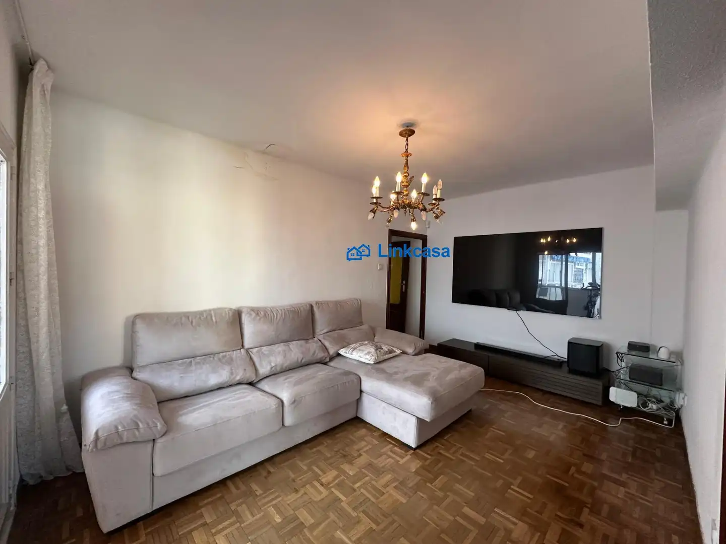 Sala de estar de Piso de alquiler en Madrid con Calefacción y Terraza