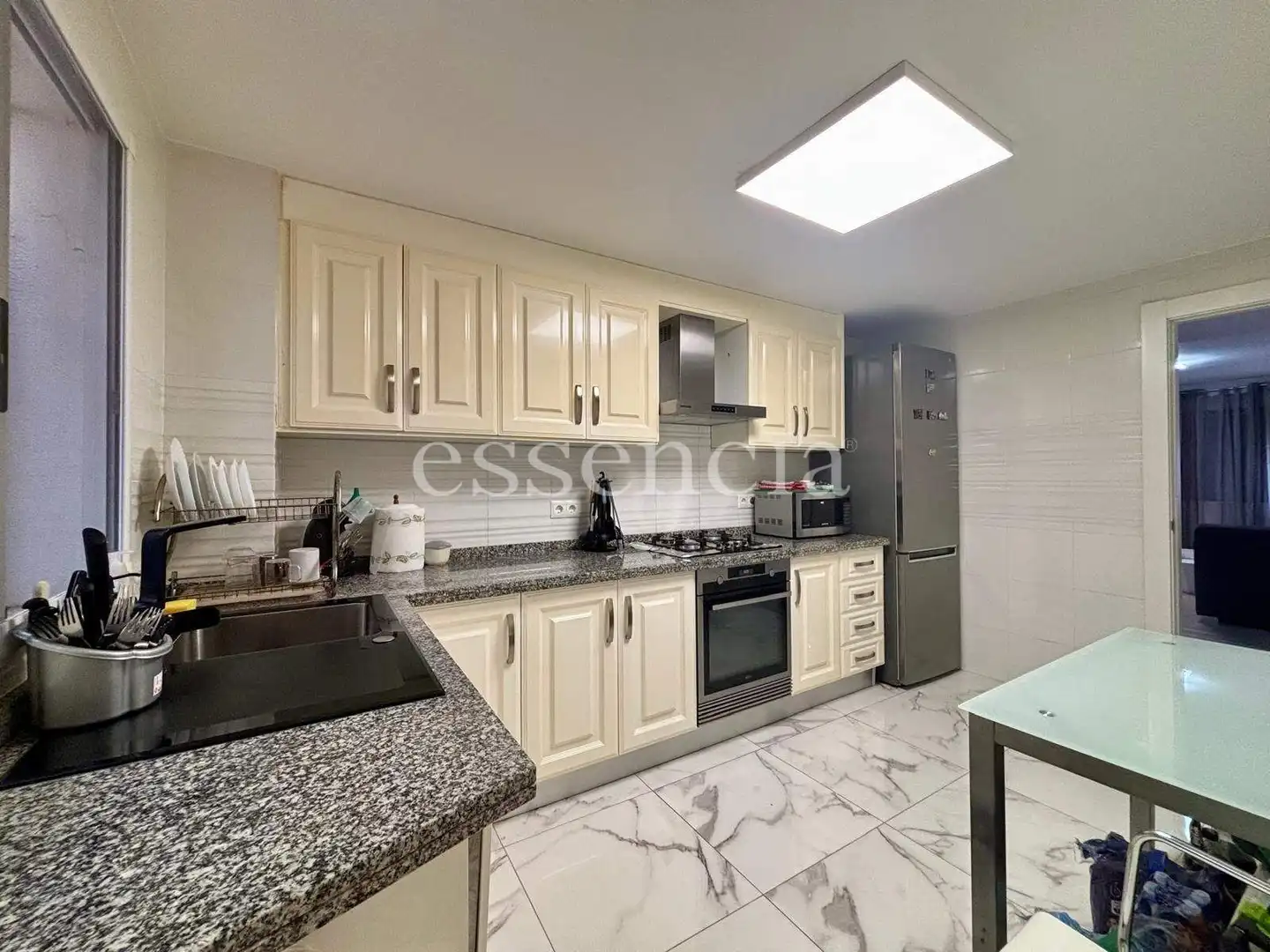 Kitchen of Flat for sale in Gandia  with Air Conditioner and Balcony