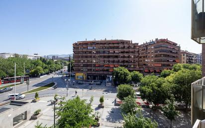 Exterior view of Flat for sale in  Granada Capital  with Heating, Parquet flooring and Terrace