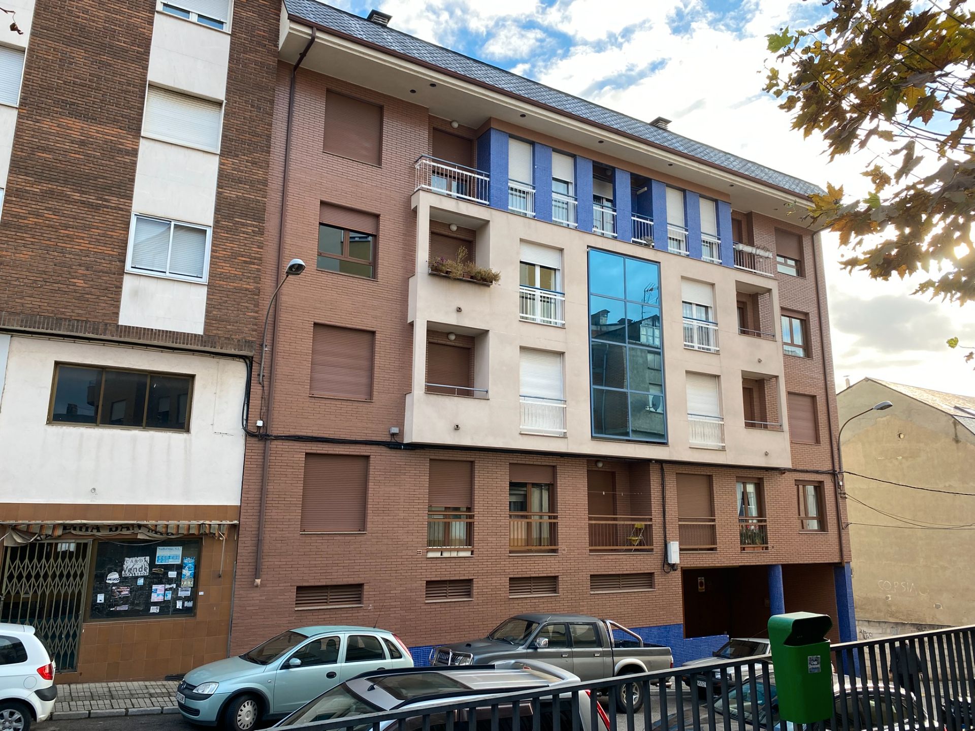 Exterior view of Flat to rent in Ponferrada  with Heating, Parquet flooring and Furnished