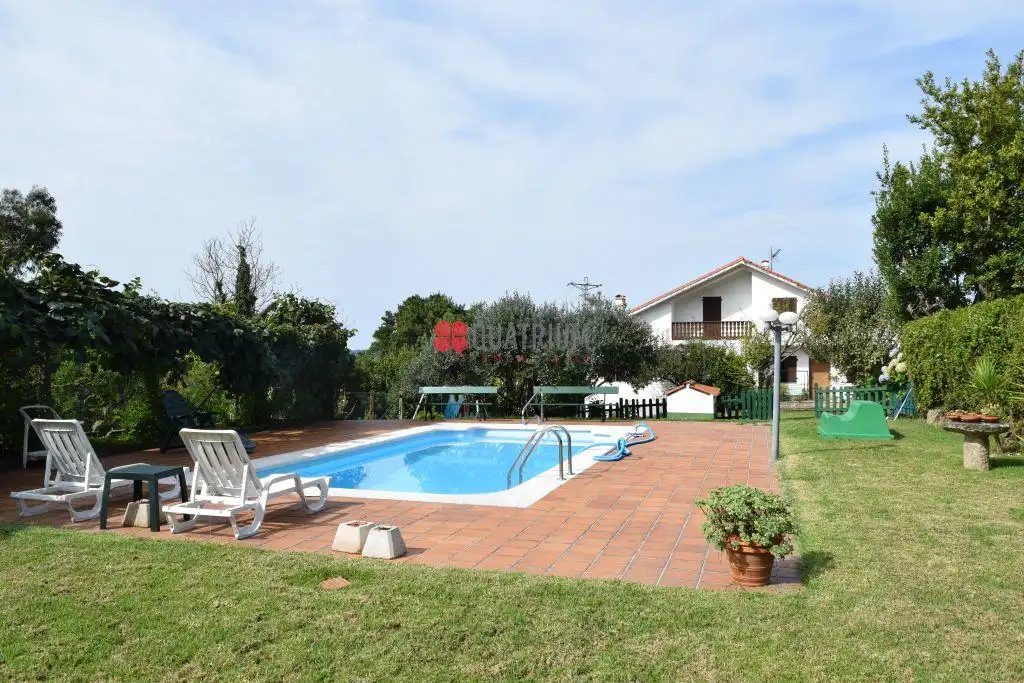 Garden of Houses for sale in Porto do Son  with Heating, Private garden and Swimming Pool