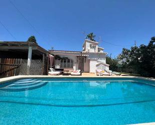 Swimming pool of House or chalet for sale in Dénia  with Air Conditioner, Terrace and Swimming Pool