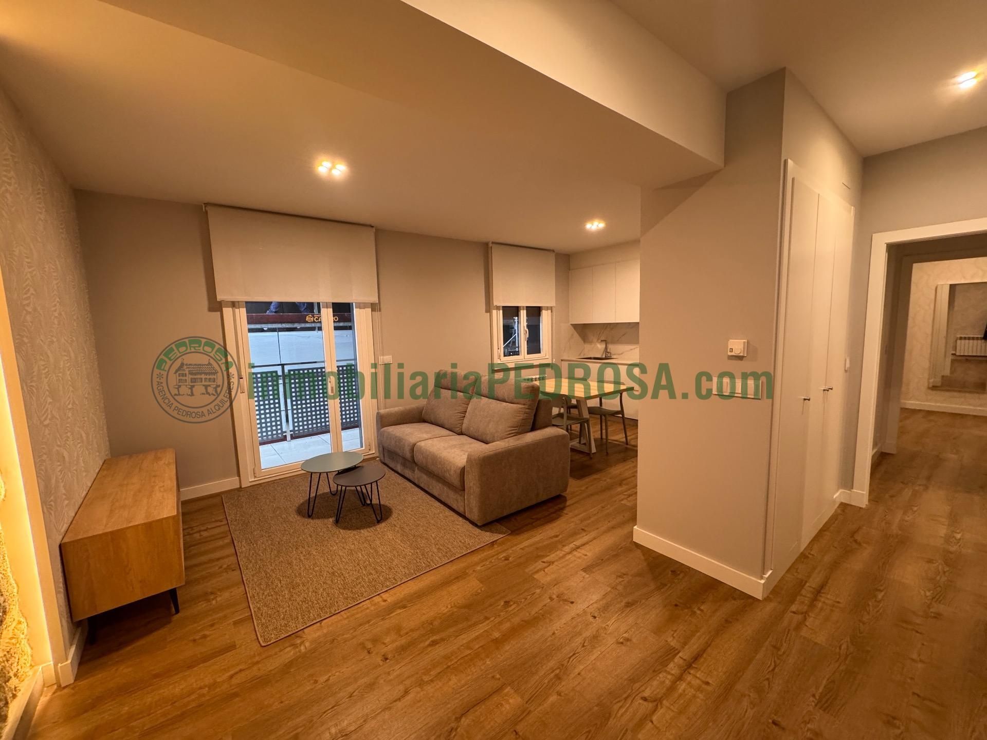 Living room of Apartment to rent in Pontevedra Capital   with Heating