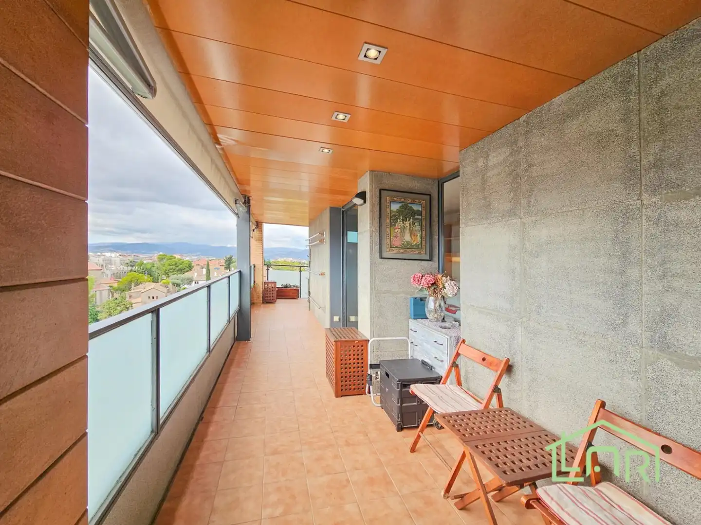 Terrace of Flat for sale in El Centre