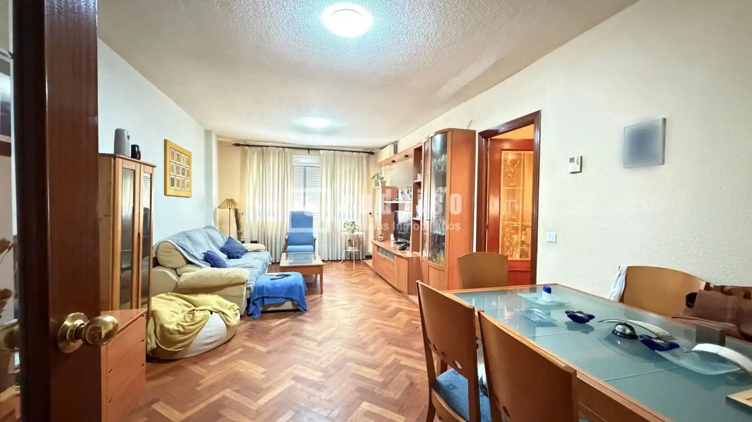 Sala de estar de Piso en venta en Leganés con Aire acondicionado, Calefacción y Jardín privado