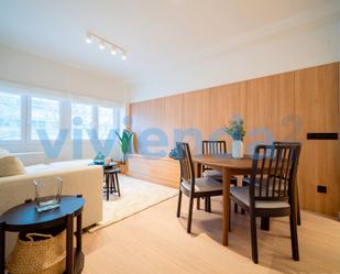 Living room of Flat to rent in  Madrid Capital  with Air Conditioner and Balcony