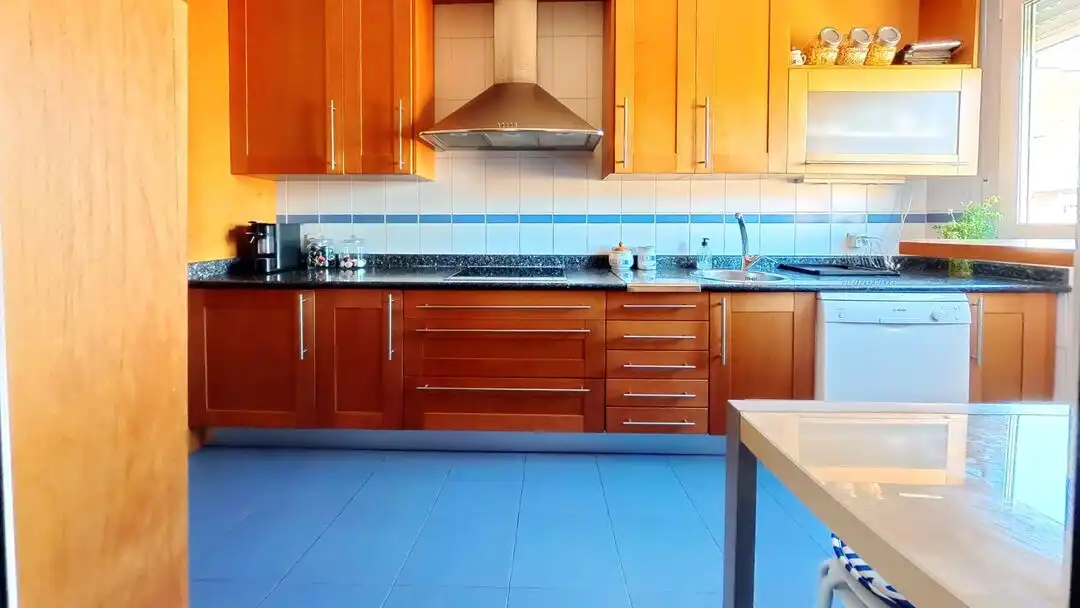 Küche von Wohnung zur Miete in  Madrid Capital