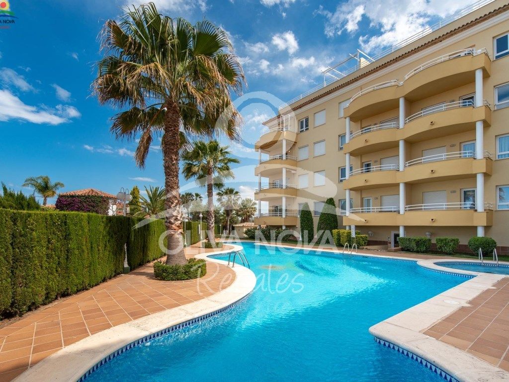 Exterior view of Attic for sale in Oliva  with Terrace, Swimming Pool and Community pool