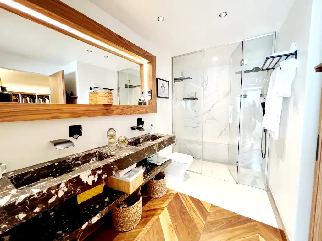 Baño de Casa o chalet en venta en Villalbilla con Calefacción, Jardín privado y Terraza