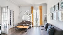 Living room of Flat to rent in  Barcelona Capital  with Air Conditioner, Heating and Furnished