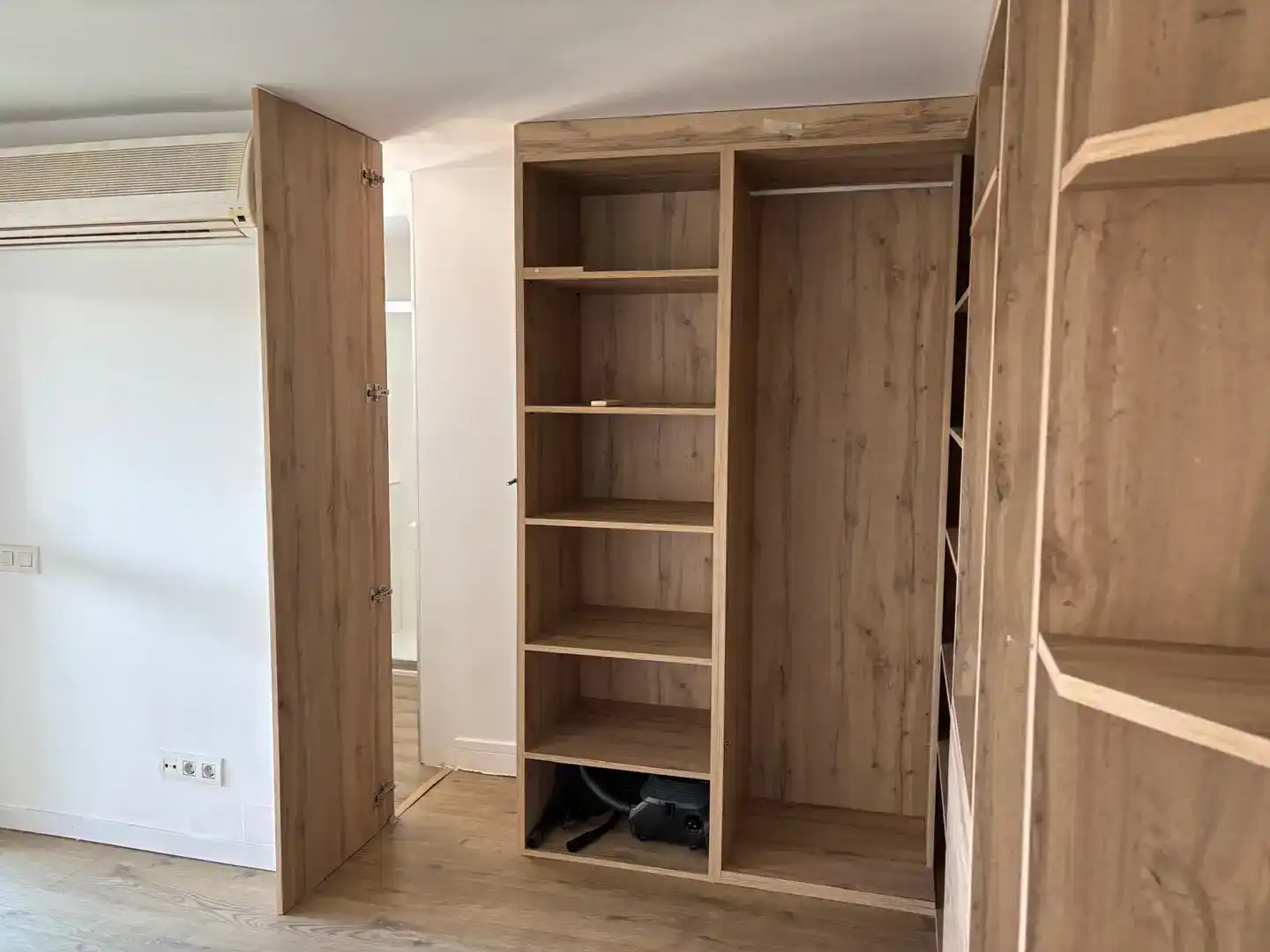 Schlafzimmer von Maisonette zur Miete in  Madrid Capital mit Klimaanlage und Schwimmbad